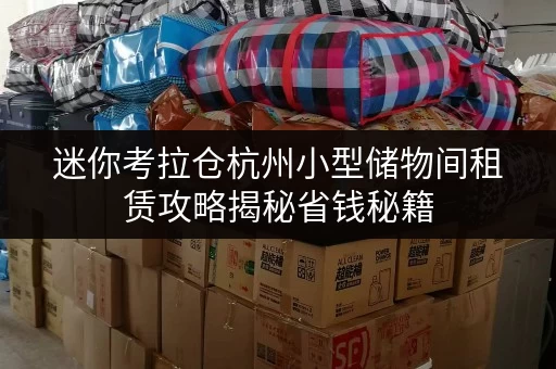 迷你考拉仓杭州小型储物间租赁攻略揭秘省钱秘籍，告别空间焦虑