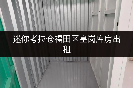 迷你考拉仓福田区皇岗库房出租,安全与温湿监控双重保障 迷你考拉仓福田区皇岗库房出租,安全与温湿监控双重保障