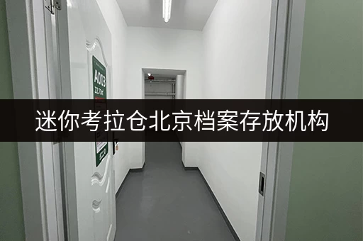 迷你考拉仓北京档案存放机构,揭秘如何根据需求选对仓位 迷你考拉仓北京档案存放机构,揭秘如何根据需求选对仓位