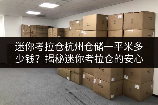 迷你考拉仓杭州仓储一平米多少钱？揭秘迷你考拉仓的安心之选
