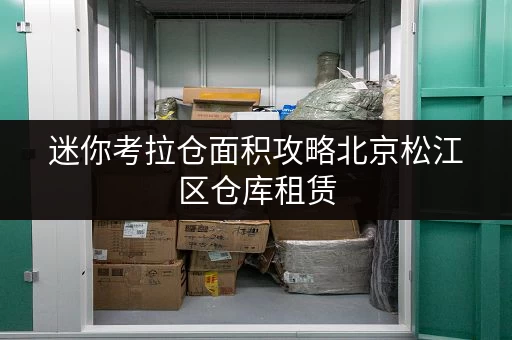 迷你考拉仓面积攻略北京松江区仓库租赁，如何选对空间大小？