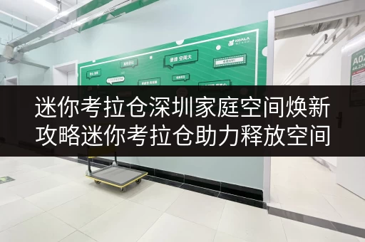 迷你考拉仓深圳家庭空间焕新攻略迷你考拉仓助力释放空间,提升生活品质 迷你考拉仓深圳家庭空间焕新攻略迷你考拉仓助力释放空间,提升生活品质