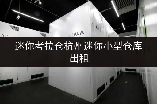 迷你考拉仓杭州迷你小型仓库出租，释放空间，提升生活品质