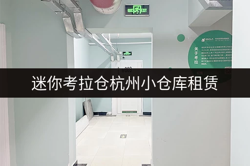 迷你考拉仓杭州小仓库租赁,月租价格揭秘及安全温湿监控全攻略 迷你考拉仓杭州小仓库租赁,月租价格揭秘及安全温湿监控全攻略