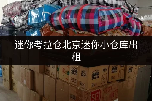 迷你考拉仓北京迷你小仓库出租，告别杂乱，让货物存放更省心