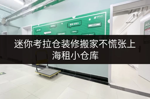 迷你考拉仓装修搬家不慌张上海租小仓库，临时存储方案全攻略
