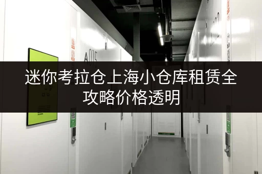 迷你考拉仓上海小仓库租赁全攻略价格透明,省钱有妙招 迷你考拉仓上海小仓库租赁全攻略价格透明,省钱有妙招