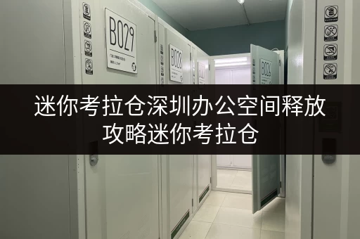 迷你考拉仓深圳办公空间释放攻略迷你考拉仓，让办公用品存放不再头疼