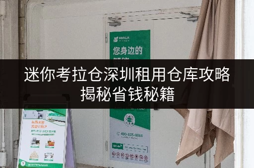 迷你考拉仓深圳租用仓库攻略揭秘省钱秘籍,价格透明全解析 迷你考拉仓深圳租用仓库攻略揭秘省钱秘籍,价格透明全解析
