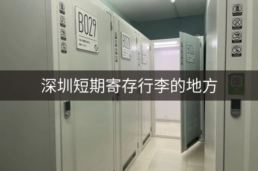 深圳短期寄存行李的地方，深圳有没有行李寄存处