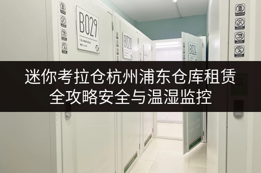 迷你考拉仓杭州浦东仓库租赁全攻略安全与温湿监控，守护您的存储无忧