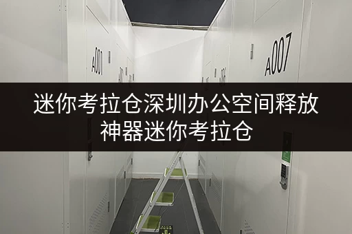 迷你考拉仓深圳办公空间释放神器迷你考拉仓,为您揭秘仓库费用全攻略 迷你考拉仓深圳办公空间释放神器迷你考拉仓,为您揭秘仓库费用全攻略