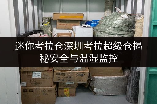 迷你考拉仓深圳考拉超级仓揭秘安全与温湿监控,让您的物品安心“住”下来 迷你考拉仓深圳考拉超级仓揭秘安全与温湿监控,让您的物品安心“住”下来