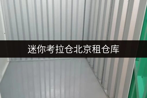 迷你考拉仓北京租仓库，如何选对尺寸，省心又省“银”？