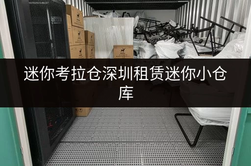 迷你考拉仓深圳租赁迷你小仓库，面积选择全攻略，告别空间焦虑！