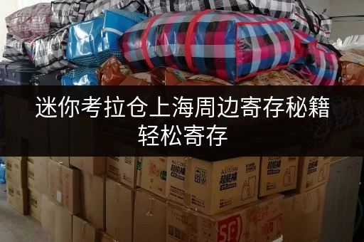 迷你考拉仓上海周边寄存秘籍轻松寄存，让货物存放更省心