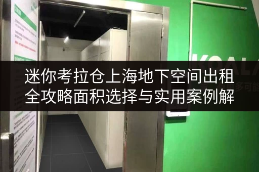 迷你考拉仓上海地下空间出租全攻略面积选择与实用案例解析 迷你考拉仓上海地下空间出租全攻略面积选择与实用案例解析