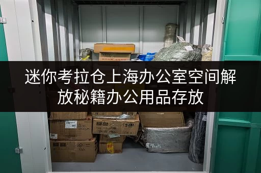 迷你考拉仓上海办公室空间解放秘籍办公用品存放,迷你仓帮你省下更多空间 迷你考拉仓上海办公室空间解放秘籍办公用品存放,迷你仓帮你省下更多空间
