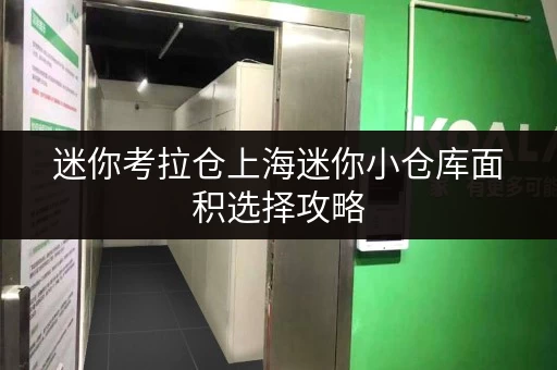 迷你考拉仓上海迷你小仓库面积选择攻略,告别空间焦虑! 迷你考拉仓上海迷你小仓库面积选择攻略,告别空间焦虑!