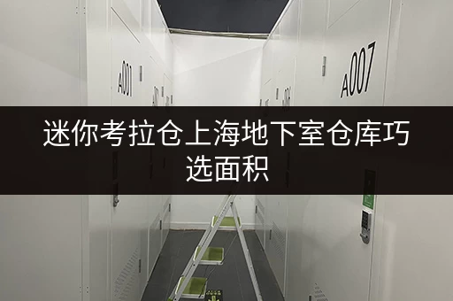 迷你考拉仓上海地下室仓库巧选面积，释放地下空间潜能