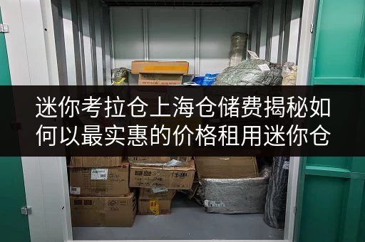 迷你考拉仓上海仓储费揭秘如何以最实惠的价格租用迷你仓? 迷你考拉仓上海仓储费揭秘如何以最实惠的价格租用迷你仓?