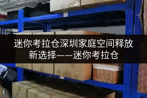 迷你考拉仓深圳家庭空间释放新选择——迷你考拉仓,品质生活更从容 迷你考拉仓深圳家庭空间释放新选择——迷你考拉仓,品质生活更从容