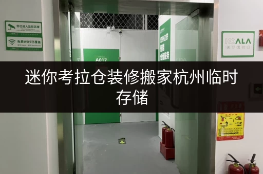 迷你考拉仓装修搬家杭州临时存储,迷你考拉仓助您轻松过渡 迷你考拉仓装修搬家杭州临时存储,迷你考拉仓助您轻松过渡