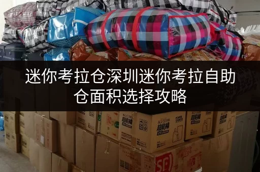 迷你考拉仓深圳迷你考拉自助仓面积选择攻略,告别空间焦虑 迷你考拉仓深圳迷你考拉自助仓面积选择攻略,告别空间焦虑
