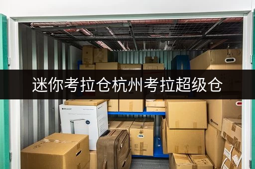 迷你考拉仓杭州考拉超级仓，家庭空间释放新选择