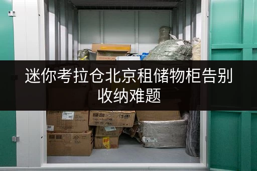 迷你考拉仓北京租储物柜告别收纳难题,迷你考拉仓让设备工具随存随取更便捷 迷你考拉仓北京租储物柜告别收纳难题,迷你考拉仓让设备工具随存随取更便捷