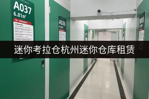 迷你考拉仓杭州迷你仓库租赁，面积选择全攻略，解锁你的存储空间新可能！
