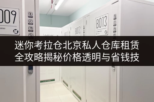 迷你考拉仓北京私人仓库租赁全攻略揭秘价格透明与省钱技巧