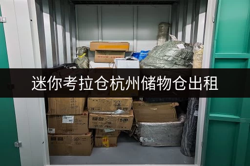 迷你考拉仓杭州储物仓出租，为家庭空间解锁新可能