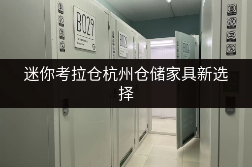 迷你考拉仓杭州仓储家具新选择,迷你考拉仓助力便捷生活 迷你考拉仓杭州仓储家具新选择,迷你考拉仓助力便捷生活