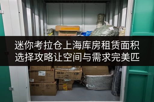 迷你考拉仓上海库房租赁面积选择攻略让空间与需求完美匹配 迷你考拉仓上海库房租赁面积选择攻略让空间与需求完美匹配