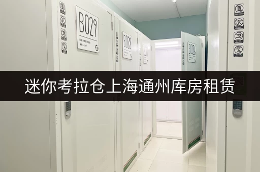 迷你考拉仓上海通州库房租赁，设备工具随存随取更便捷