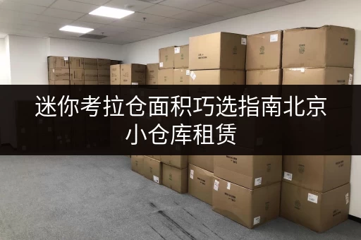 迷你考拉仓面积巧选指南北京小仓库租赁,轻松打造你的私人空间 迷你考拉仓面积巧选指南北京小仓库租赁,轻松打造你的私人空间