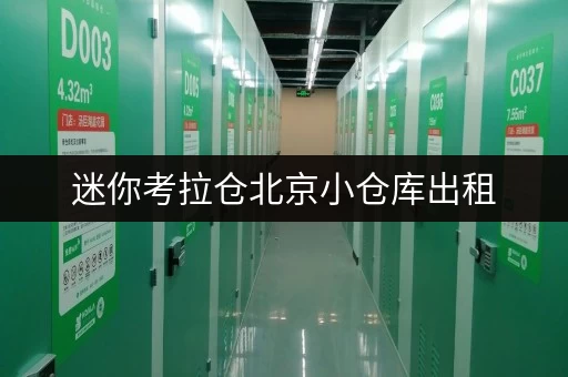 迷你考拉仓北京小仓库出租，随存随取，轻松释放生活空间