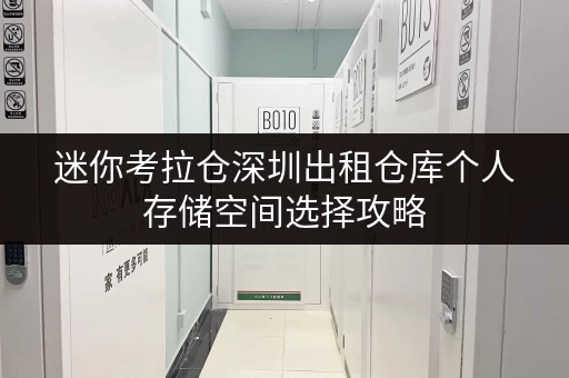 迷你考拉仓深圳出租仓库个人存储空间选择攻略,告别收纳难题! 迷你考拉仓深圳出租仓库个人存储空间选择攻略,告别收纳难题!