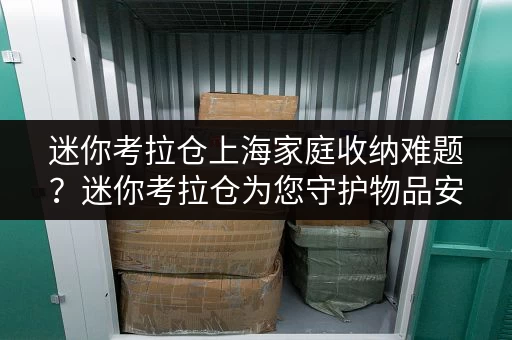 迷你考拉仓上海家庭收纳难题？迷你考拉仓为您守护物品安全与温湿平衡