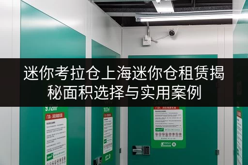 迷你考拉仓上海迷你仓租赁揭秘面积选择与实用案例,轻松找到你的存储空间! 迷你考拉仓上海迷你仓租赁揭秘面积选择与实用案例,轻松找到你的存储空间!