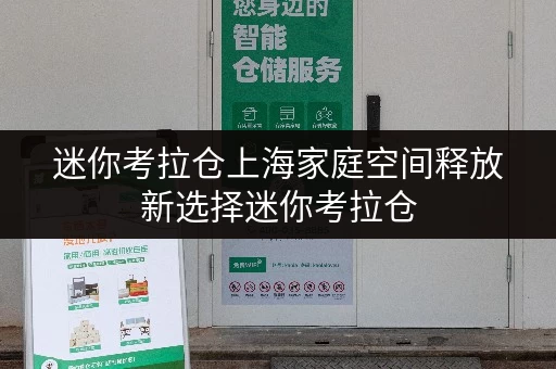 迷你考拉仓上海家庭空间释放新选择迷你考拉仓,让档案存储更轻松 迷你考拉仓上海家庭空间释放新选择迷你考拉仓,让档案存储更轻松