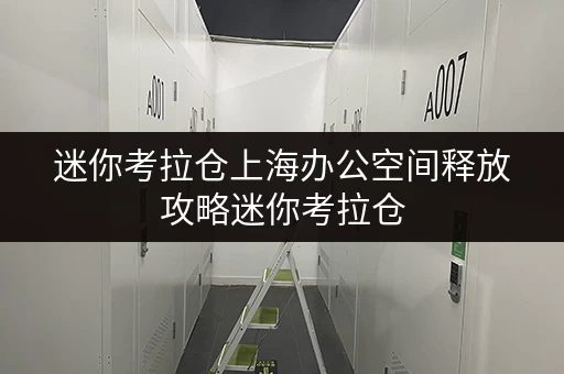 迷你考拉仓上海办公空间释放攻略迷你考拉仓,让办公空间焕然一新 迷你考拉仓上海办公空间释放攻略迷你考拉仓,让办公空间焕然一新