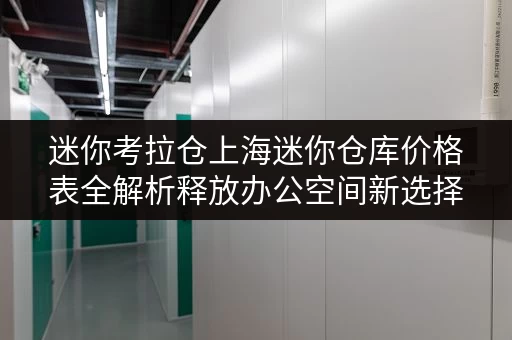 迷你考拉仓上海迷你仓库价格表全解析释放办公空间新选择 迷你考拉仓上海迷你仓库价格表全解析释放办公空间新选择