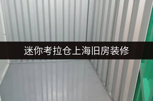 迷你考拉仓上海旧房装修，家具存放难题？迷你考拉仓来帮你！