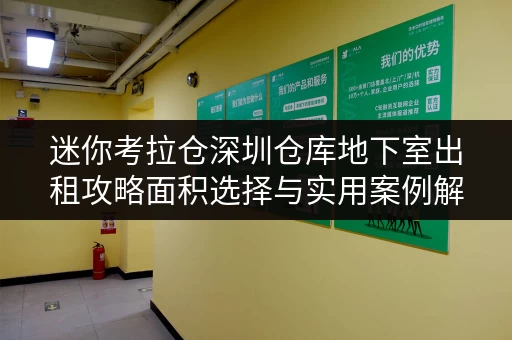 迷你考拉仓深圳仓库地下室出租攻略面积选择与实用案例解析