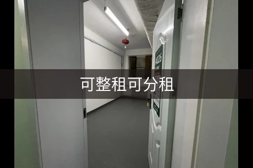 可整租可分租，允许分租