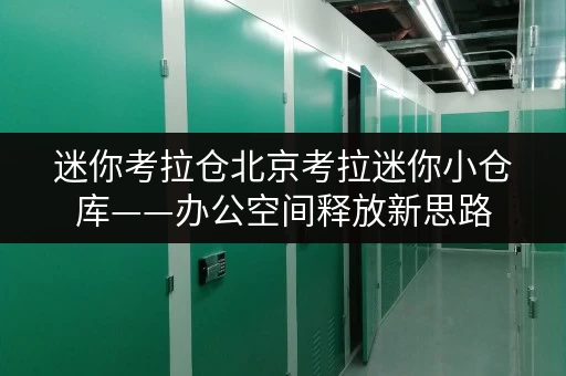 迷你考拉仓北京考拉迷你小仓库——办公空间释放新思路 迷你考拉仓北京考拉迷你小仓库——办公空间释放新思路