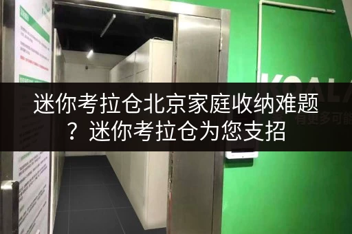 迷你考拉仓北京家庭收纳难题?迷你考拉仓为您支招 迷你考拉仓北京家庭收纳难题?迷你考拉仓为您支招