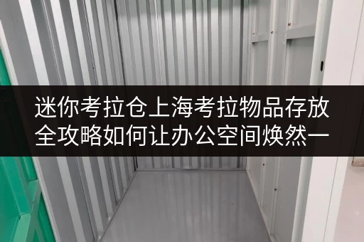 迷你考拉仓上海考拉物品存放全攻略如何让办公空间焕然一新